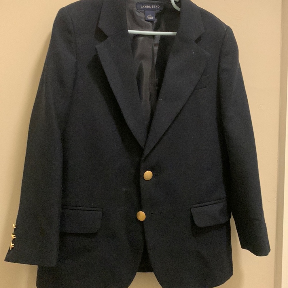 Navy blue blazers